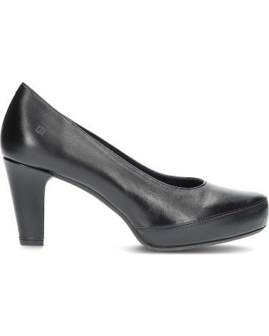 Woman shoes FLUCHOS ZAPATO DE TACON BLESA D5794 NEGRO