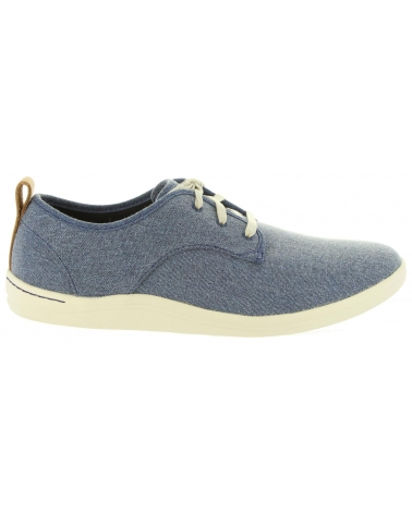 Schuhe für Herren CLARKS 26132276 MAPPED BLUE FABRIC
