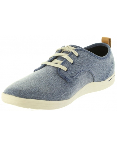 Schuhe für Herren CLARKS 26132276 MAPPED BLUE FABRIC