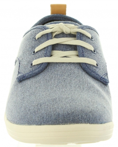 Schuhe für Herren CLARKS 26132276 MAPPED BLUE FABRIC