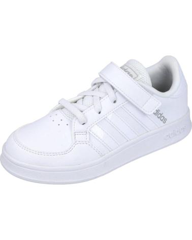 Sportivo per Bambina e Bambino ADIDAS FZ0108 ZAPATILLAS BREAKNET BLANCO