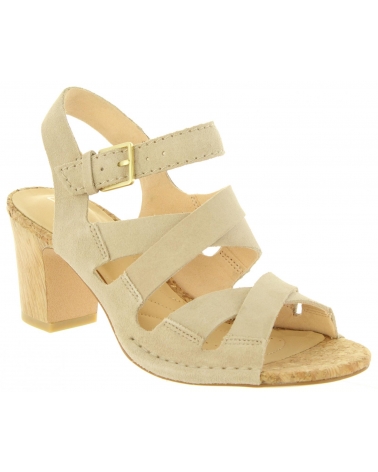 Sandálias de Mulher CLARKS 26131830 SPICED SAND SUEDE
