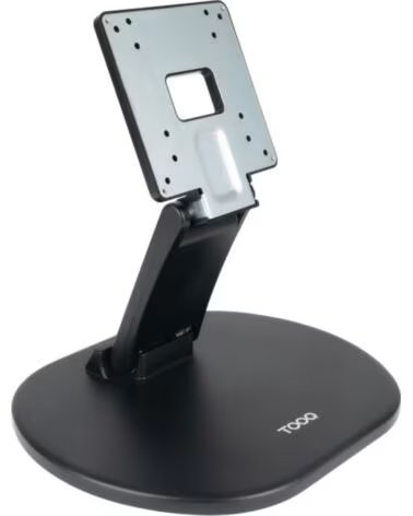 TOOQ Soporte de Sobremesa para Monitor DB1027TN-B- Inclinable- hasta 6 5kg