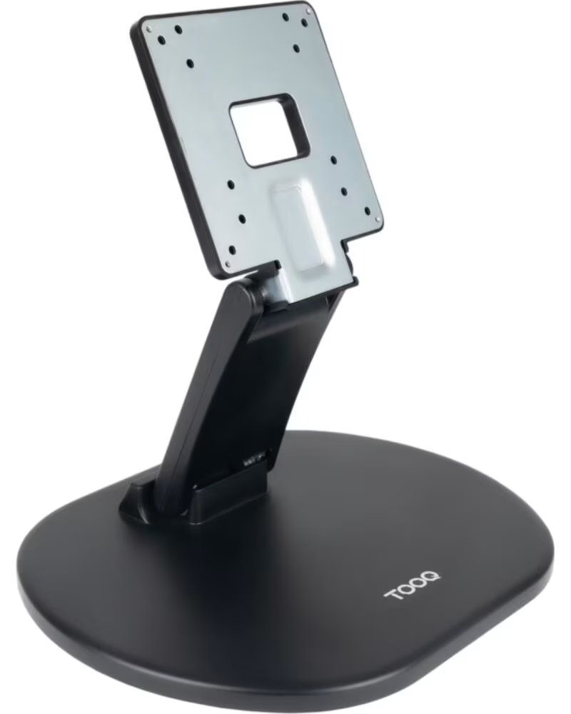 TOOQ Soporte de Sobremesa para Monitor DB1027TN-B- Inclinable- hasta 6 5kg
