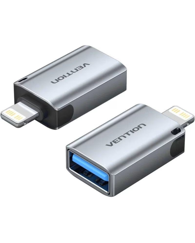 VENTION Adaptador OTG USB CUCH0- USB Hembra - Lightning Macho- Azul