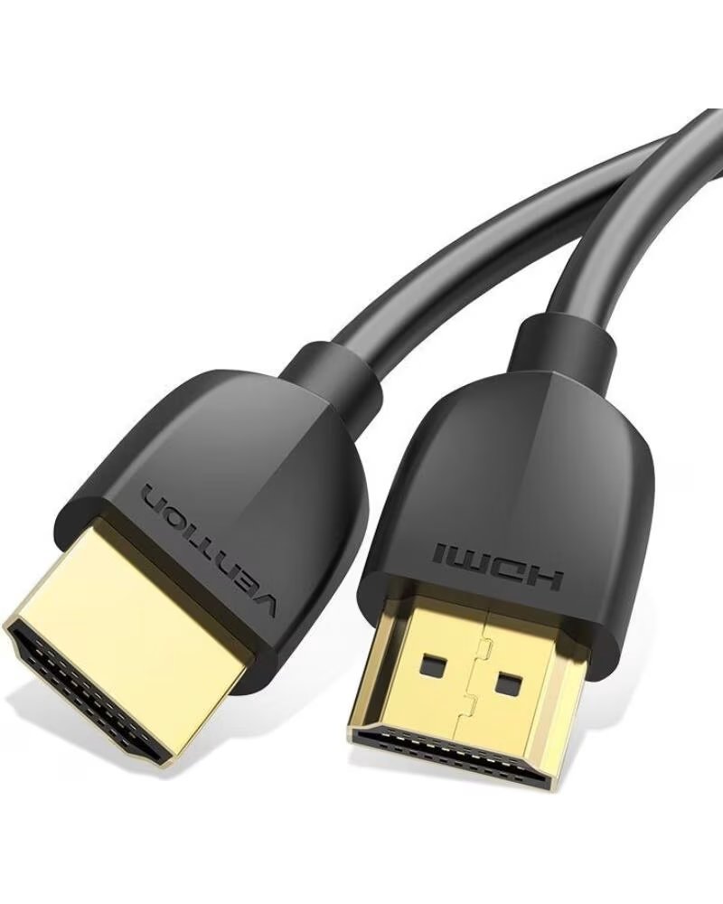 VENTION Cable HDMI 2 0 4K Portatil AAIBF- HDMI Macho - HDMI Macho- 1m- Negro