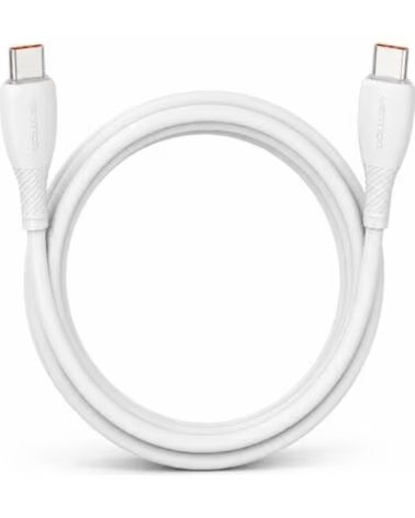 VENTION Cable USB 2 0 Tipo-C TRWWF- USB Tipo-C Macho - USB Tipo-C Macho- Hasta 100W- 480Mbps- 1m- Blanco