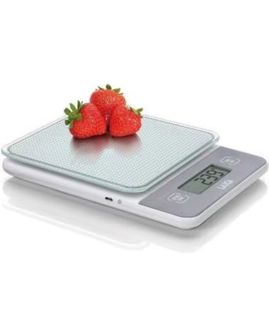 LAICA BÁSCULA DE COCINA ELECTRÓNICA KS1320 HASTA 5 KG PLATA