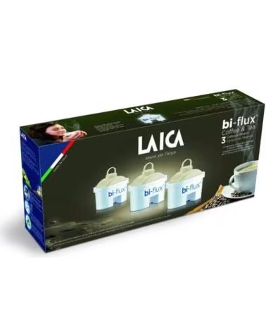 LAICA FILTRI BI-FLUX COFFEE AND TEA C3M CONFEZIONE DA 3 CARTUCCE