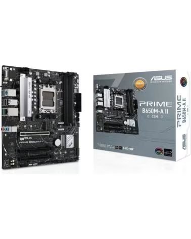 ASUS Placa Base Prime B650M-A II-CSM- Socket AM5- DDR5- PCIe 5 0- Micro ATX
