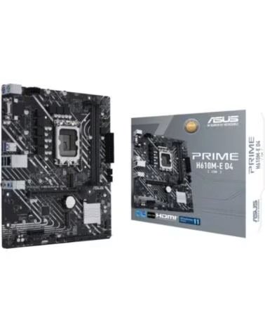 ASUS Placa Base Prime H610M-E D4-CSM- Socket 1700- DDR4- PCIe 4 0- Micro ATX