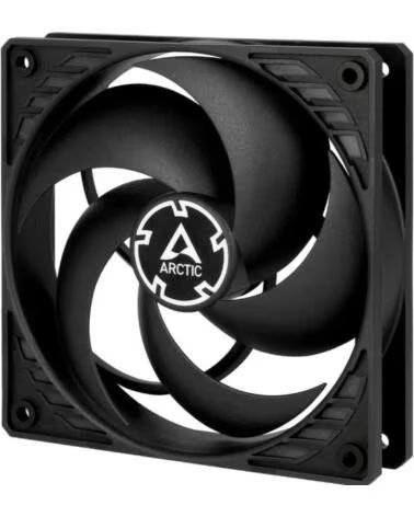 ARCTIC Ventilador P12 Silent- 12cm- Negro