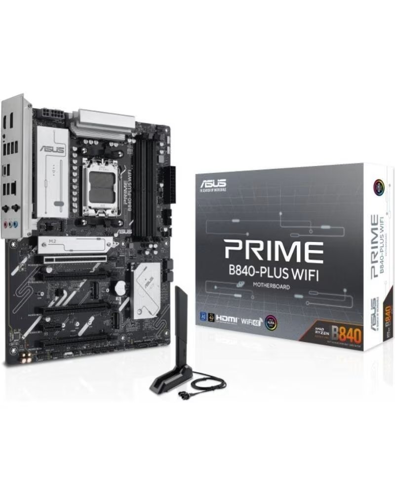 ASUS Placa Base Prime B840-PLUS WIFI Socket AM5- DDR5- PCIe 4 0