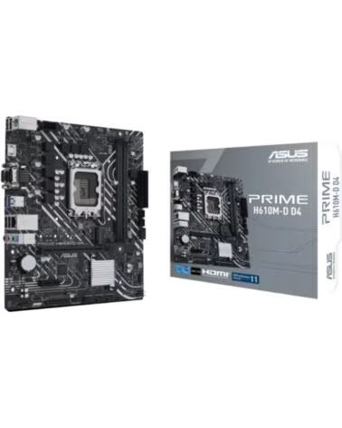 ASUS Placa Base Prime H610M-D D4- Socket 1700- DDR4- PCIe 4 0- Micro ATX
