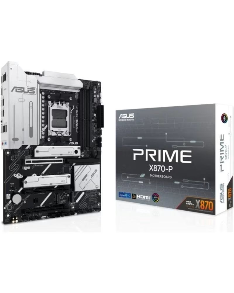 ASUS Placa Base Prime X870-P- Socket AM5- DDR5- PCIe 5 0