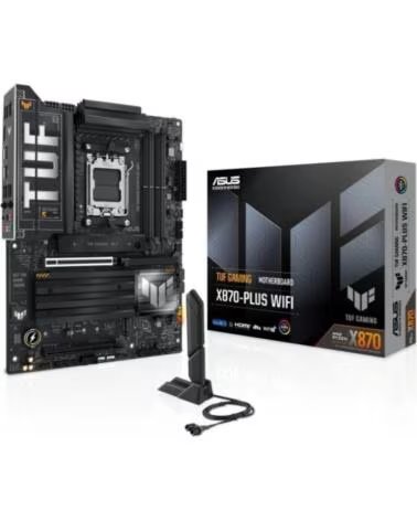 ASUS Placa Base TUF GAMING X870-PLUS WIFI- Socket AM5- DDR5- PCIe 5 0