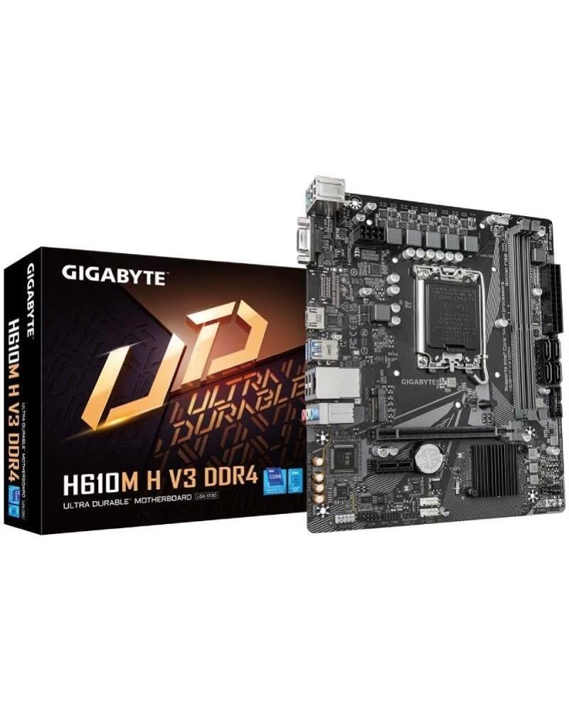 GIGABYTE Placa base h610m h v3 ddr4 matx 1700