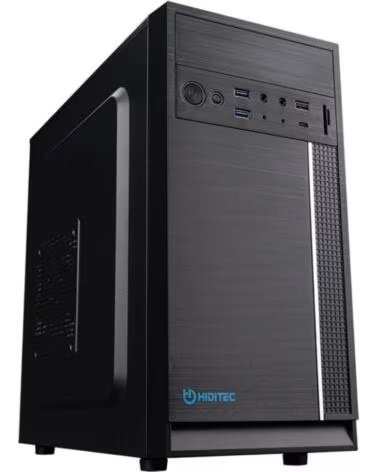 HIDITEC Caja Minitorre Q5 PRO con Fuente 500W