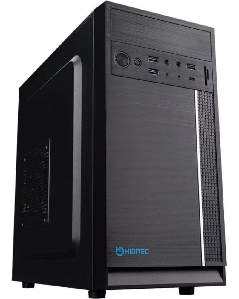 HIDITEC Caja Minitorre Q5 PRO con Fuente 500W