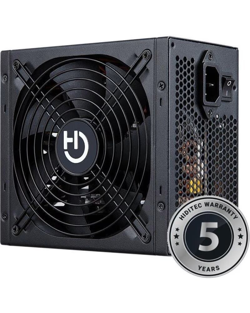 HIDITEC Fuente de Alimentacion BZ650- 650W- Ventilador 14cm- 80 Plus Bronze