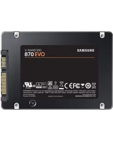 SAMSUNG Disco duro interno solido ssd mz - 77e250b - eu - 870 evo - 250gb - 2 5
