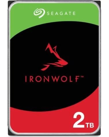 SEAGATE Disco Duro IronWolf NAS ST2000VN003 2TB- 3 5- SATA III- 256MB