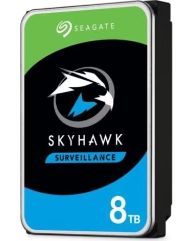 SEAGATE Disco Duro SkyHawk Surveillance 8TB- 3 5- SATA III- 256MB