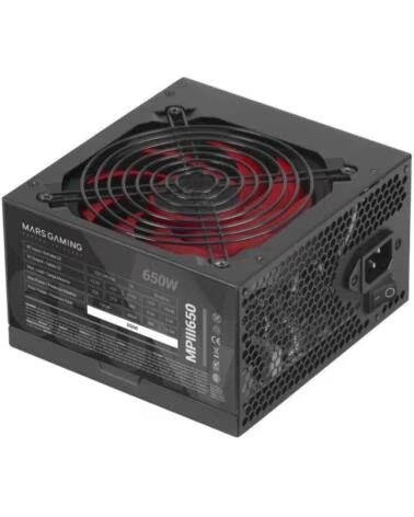MARS GAMING Fuente de Alimentacion MPIII650- 650W- Ventilador 12cm