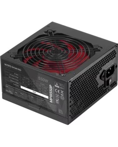 MARS GAMING Fuente de Alimentacion MPIII550P- 550W- Ventilador 12cm