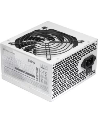 MARS GAMING Fuente de Alimentacion MPIII750W- 750W- Ventilador 12cm- Blanca