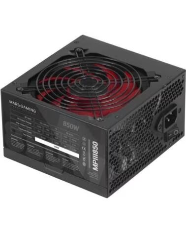 MARS GAMING Fuente de Alimentacion MPIII850- 850W- Ventilador 12cm