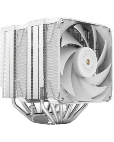 MARS GAMING Ventilador con Disipador MCPU-XU6- 2x 12cm- Blanco