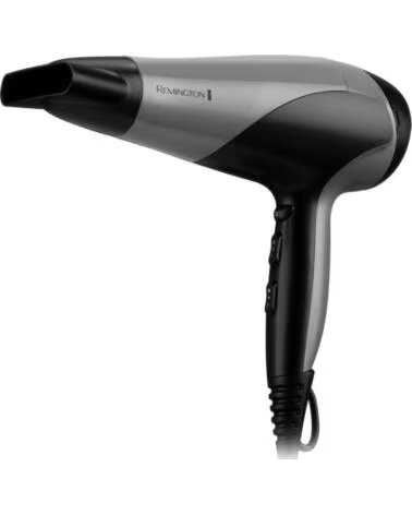 REMINGTON Secador Ionic Dry 2200- 2200W- Ionico- Negro y Gris