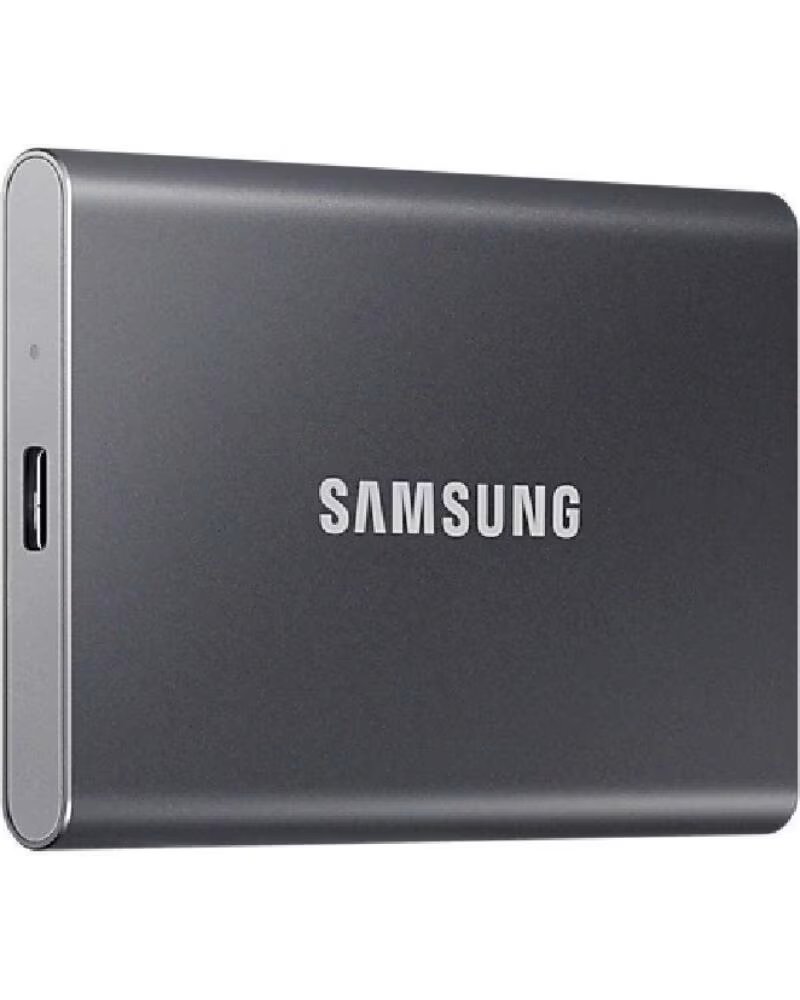 SAMSUNG Disco Externo SSD Portable T7 2TB- USB 3 2- Gris