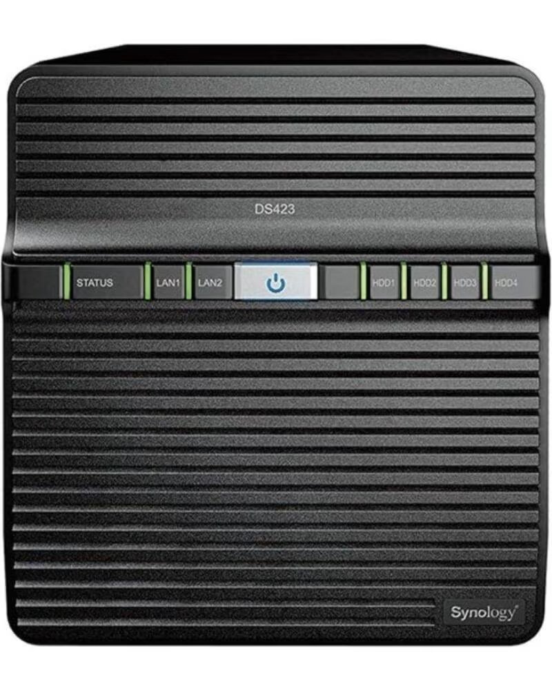 SYNOLOGY NAS Diskstation DS423- 4 Bahias 3 5- 2 5- 2GB DDR4- Formato Torre