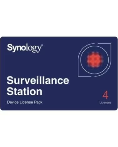 SYNOLOGY Licencia Fisica Surveillance Device License Pack- 4 Dispositivos