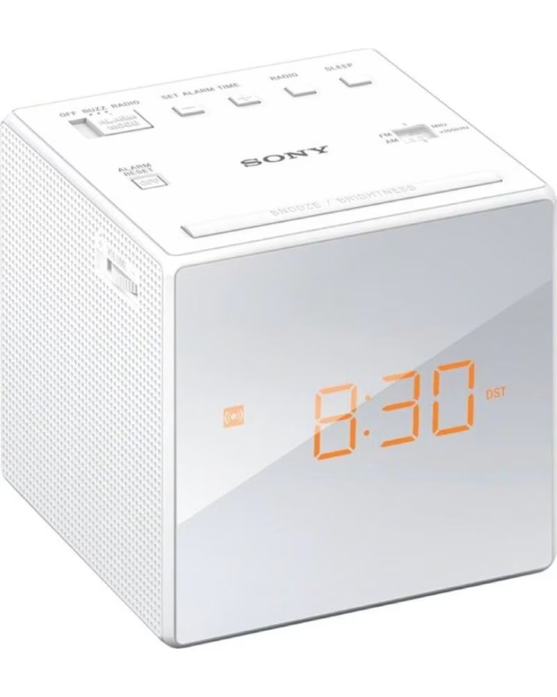 SONY Despertador ICF-C1W- Radio FM