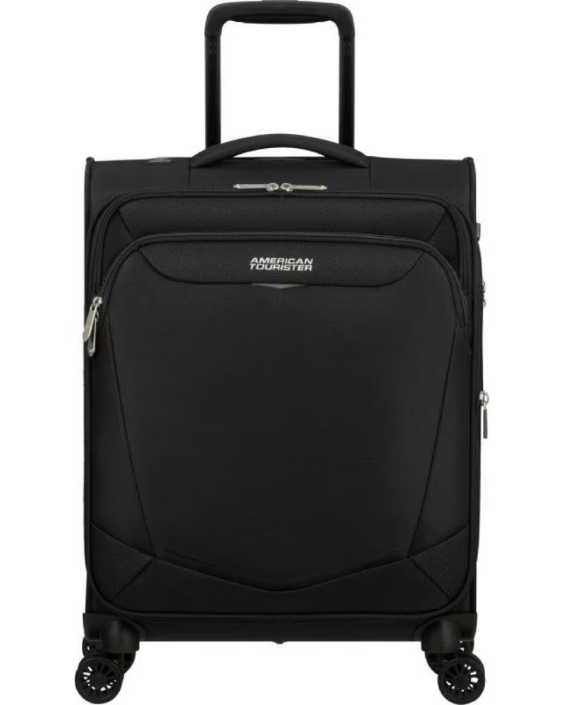 AMERICAN TOURISTER Maleta de Cabina SummerRide Spinner 55cm- 55x40x23cm- 4 Ruedas- Negra