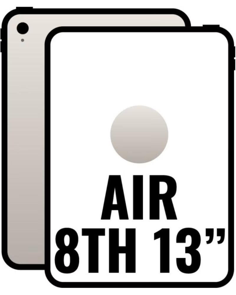 APPLE iPad Air 13 8th Wi-Fi Cell- 5G- M4- 128GB- Blanco Estrella