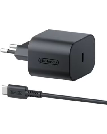 NINTENDO Cargador de Pared para Switch 2