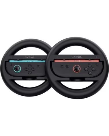TRUST GAMING Pack Volante Joy-Con GXT 1257 26048 para Mandos Nintendo Switch 2- 2 uds