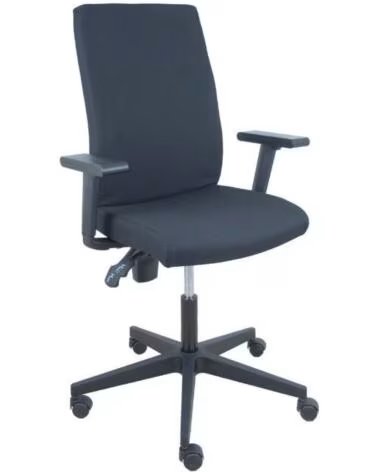 PIQUERAS Y CRESPO Silla de Oficina I-Line 322NE- Negra