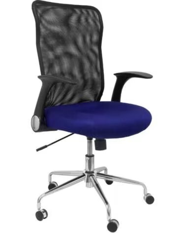 PIQUERAS Y CRESPO Silla de Oficina Minaya 4031AZ- Azul y Negra