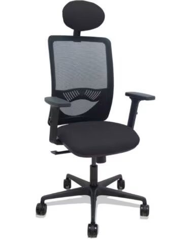 PIQUERAS Y CRESPO Silla de Oficina Zulema 390SM840B840B2DB68R65C- Negro