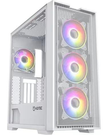 HIDITEC Caja Gaming Torre H2 Air ARGB- Blanca