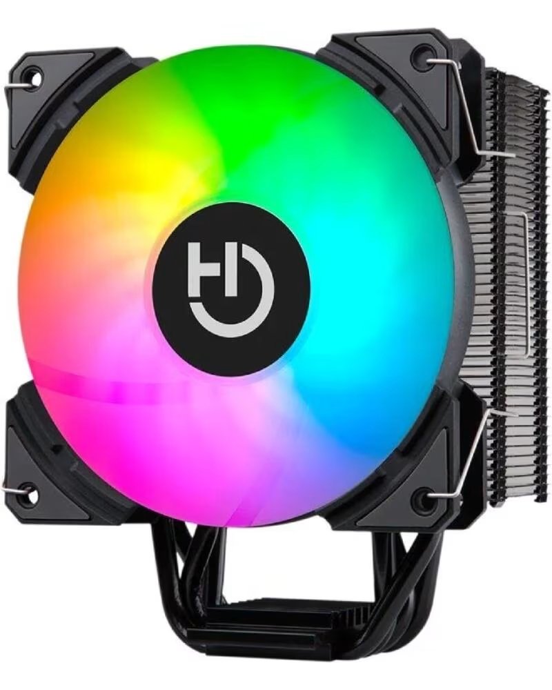 HIDITEC Ventilador con Disipador C12 PWM ARGB- 12cm