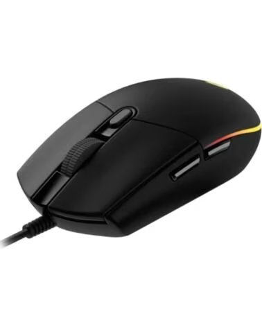 LOGITECH Raton Gaming G102 Lightsync- Hasta 8000 DPI- Negro