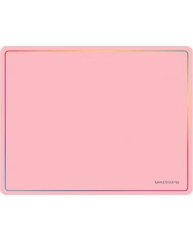 MARS GAMING Alfombrilla MMP124- 360 x 260 x 3mm- Rosa