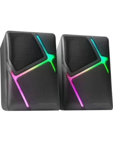 MARS GAMING Altavoces MS-H- 10W- 2 0- Negros