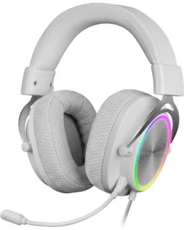 MARS GAMING Auriculares Gaming Inalambricos con Microfono MH-FORGE- Jack 3 5- Bluetooth- Blancos